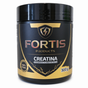 Creatina Monohidratada em Pó - Pote 300g - FORTIS