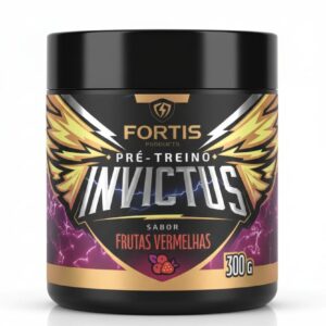 Pré-Treino INVICTUS - 300g sabor frutas vermelhas